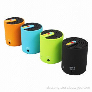 Mini Bluetooth Speaker for Mobile Phones, CE, FCC, RoHS Marks